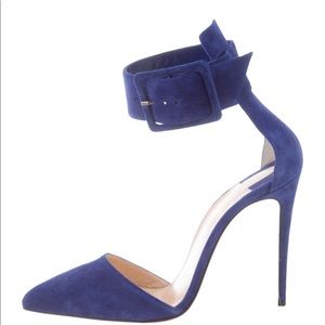 Christisn Louboutin Blue Suede
